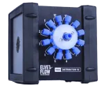 MUX distribution valve for automated microfluidic channel switching