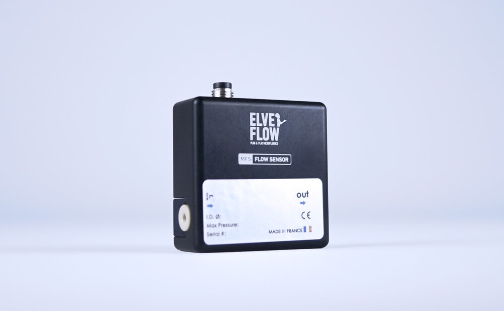 01 MFS Standard flow rate sensor ELVEFLOW MICROFLUIDICS