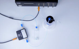 microfluidics setup