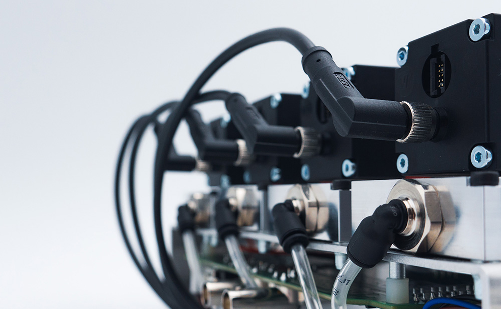 OEM OB1 flow controller close up