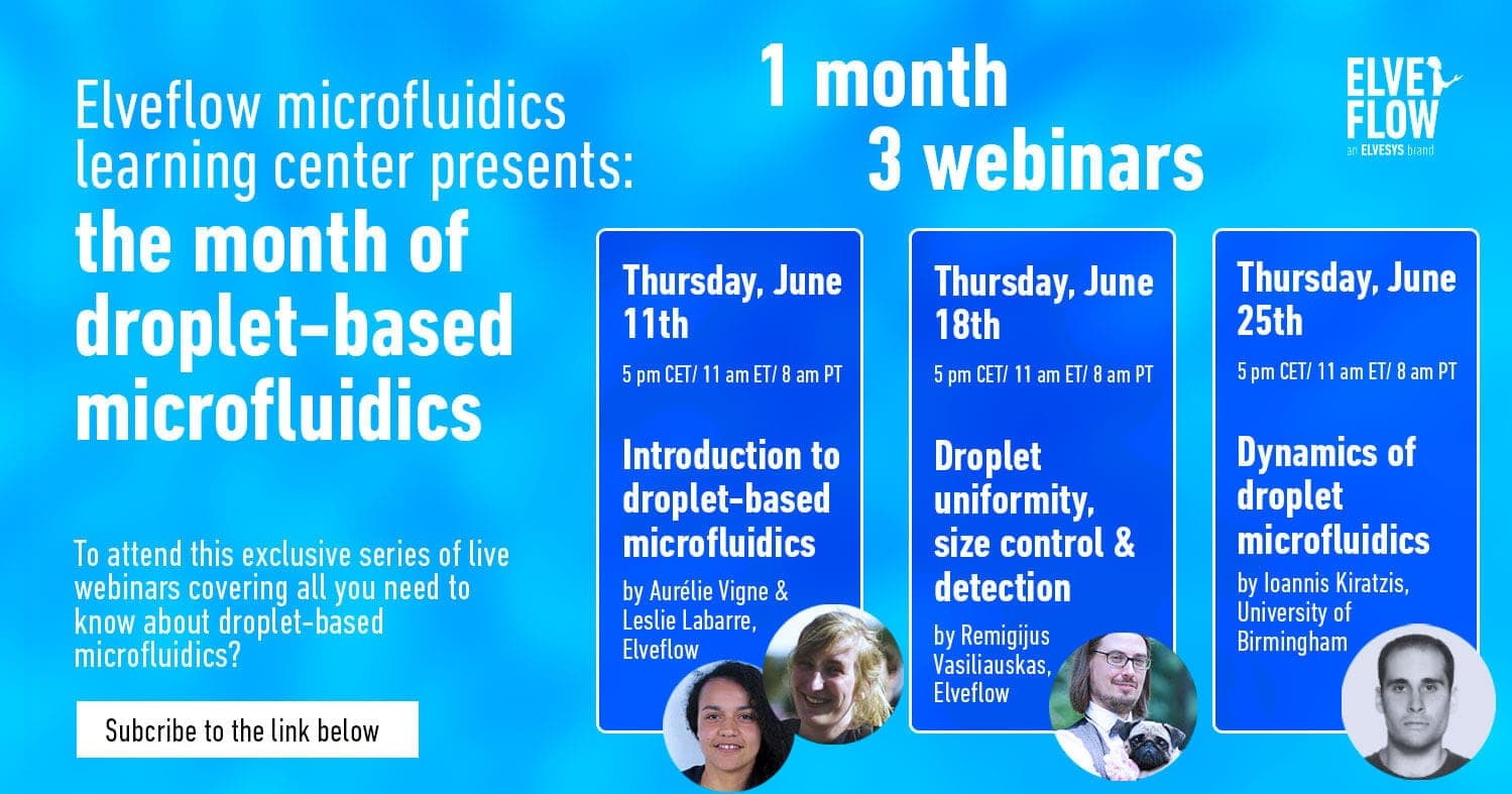 Elveflow webinars series droplets 1 elveflow microfluidics 1