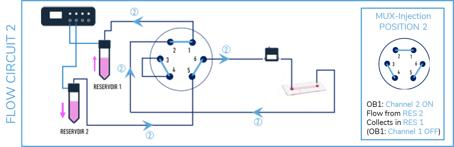 Medium recirculation POS 2