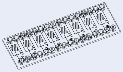 single cell encapsulation chip fluidic 440