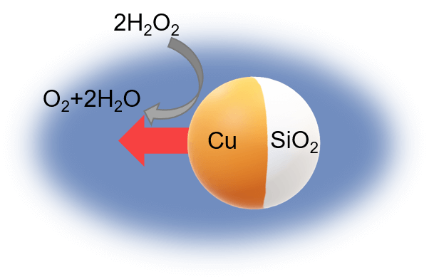 Microswimmers chemotaxis illustration