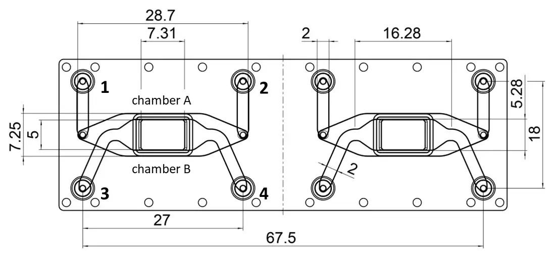 Cross flow membrane chip description figure e1661181860249