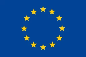 EU flag Horizon Europe