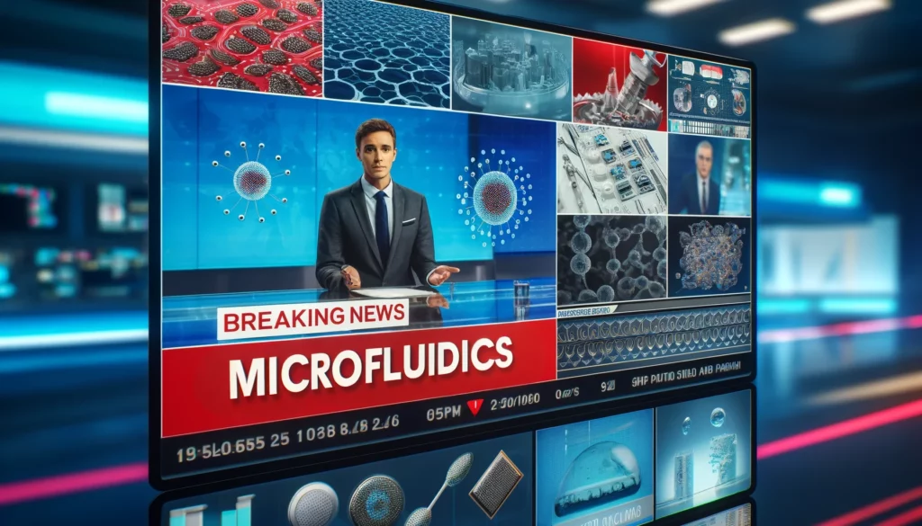 TV news about microfluidics