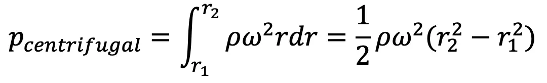 Centrifugal pressure