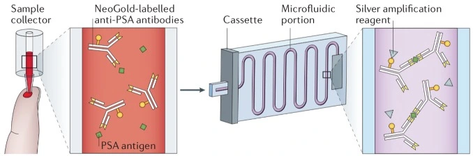 Point of care microfluidics