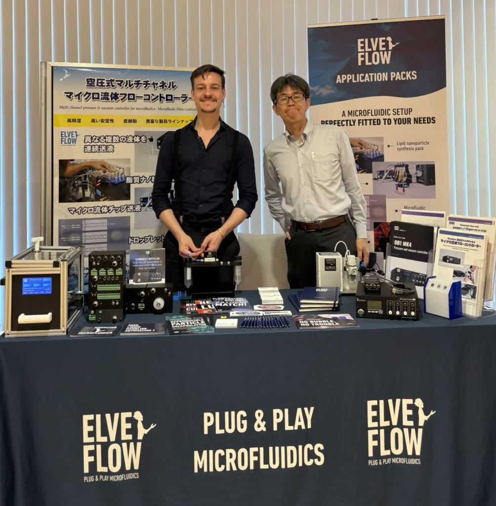 Elveflow and our partner Kyodo at Cheminas conference in Tokyo