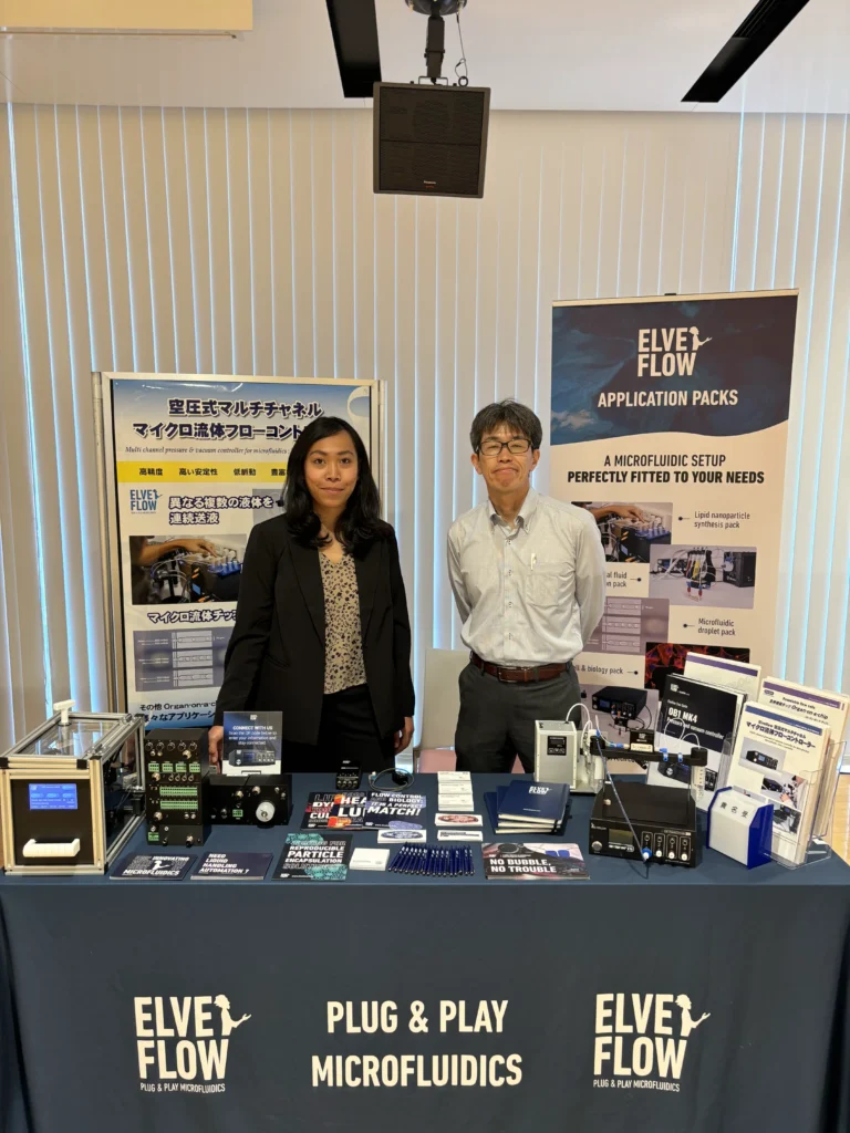 Elveflow and our partner Kyodo at Cheminas conference in Tokyo