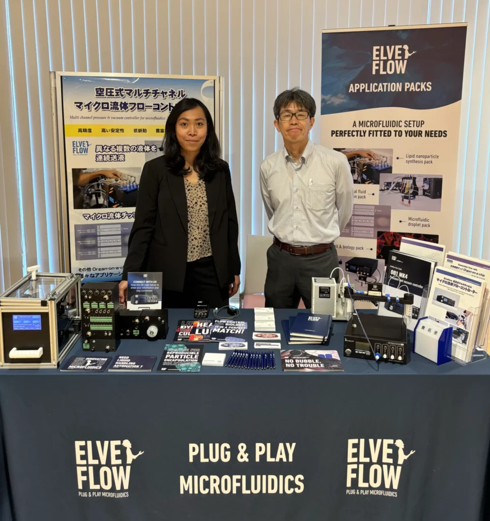 Elveflow and our partner Kyodo at Cheminas conference in Tokyo