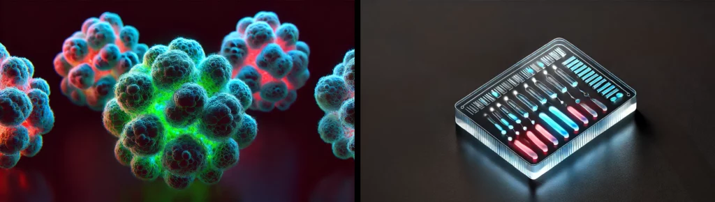 Organoids vs organ on chip comparaison image