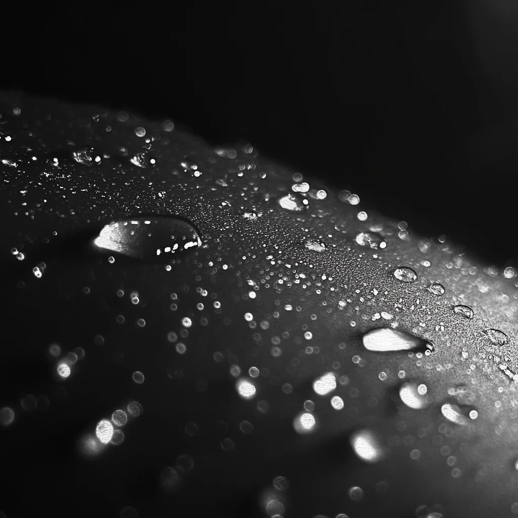 sweat droplets