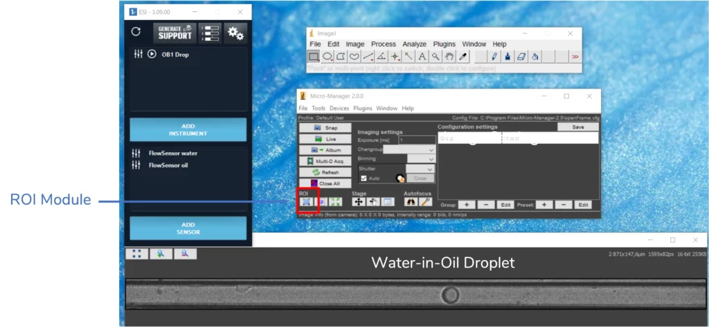 ROI module elveflow