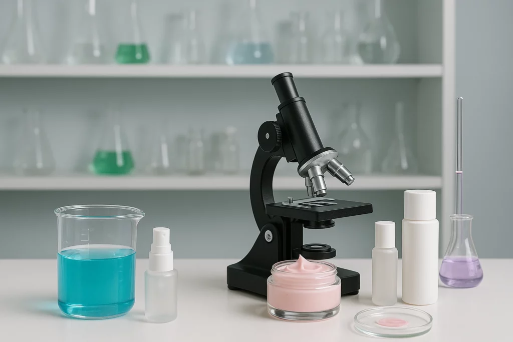 Microfluidics in cosmetics research