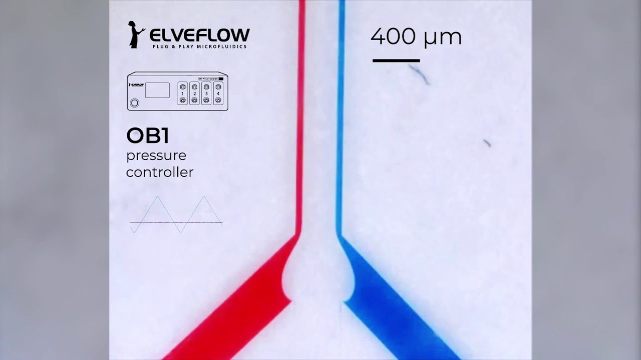 OB1 - 4 Channel Microfluidic Flow controller - Elveflow
